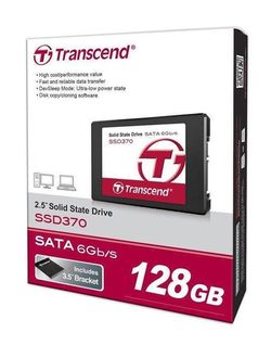 2.5" SATA SSD   128GB Transcend "SSD370"