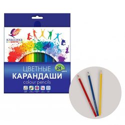 Карандаши цветные Луч Classica 24 цветов