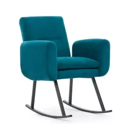 cumpără Fotoliu Trendy Balansoar Kono-Verde Petrol (GTR003719) în Chișinău 