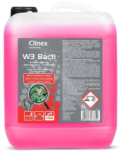 Clinex W3 Bacti 5л дезинфекция и чистка