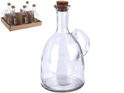 Бутылка для масла/уксуса EH 500ml, 18.5cm, с пробкой