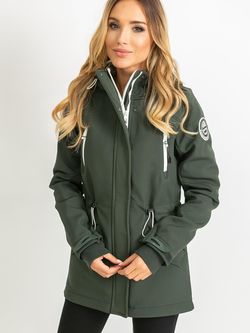 Geaca STITCH&SOUL Verde D6835A43323A