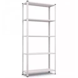 cumpără Raft de depozitare Nex Home Raft metalic REK 1700x750x300 mm, 5 rafturi metal, white în Chișinău 