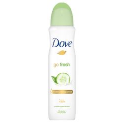 Антиперспирант Dove Go Fresh с ароматом огурца и зеленого чая, 150 мл