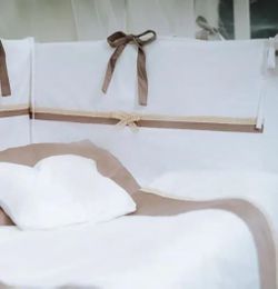 cumpără Lenjerie de pat pentru copii PernaMea Set lenjerie 8 piese Renaissance Maro (PM.101641/2) în Chișinău 