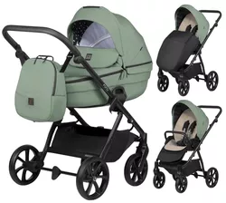 cumpără Сărucior pentru copii Tutis Carucior 2in1 UNO 6+ ESSENTIAL Dark Ivy 130 (1602130) în Chișinău 