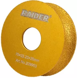 cumpără Disc de șlefuire Raider 209953 Disc abraziv diamantat 75x22,23x20 în Chișinău 
