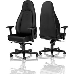 Gaming Chair Noble Icon NBL-ICN-PU-BED Black Edition, User max load up to 150kg / height 165-190cm