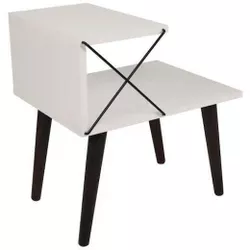 cumpără Noptieră Trendy Cruce Alba, 50x55x40cm (GTR001528) în Chișinău 
