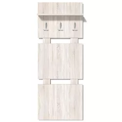 купить Мебель для прихожей Fabrik Home Вешалка для прихожей Модуль 8 (600x1470x285) Дуб сонома в Кишинёве 
