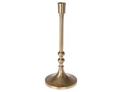Подсвечник металлический 31cm, золотой