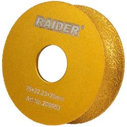 купить Диск шлифовальный Raider 209954 Disc abraziv diamantat 75x22,23x30 в Кишинёве 