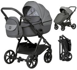 купить Детская коляска Tutis 2in1 UNO5+ Earth 2/1 Grey (1402022) в Кишинёве 