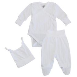 купить Детская одежда Minikin 242031862 Комплект для особых случаев р-р62, белый, мальчик в Кишинёве 