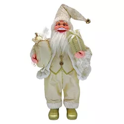 cumpără Decor de Crăciun și Anul Nou Promstore 20070 Mos Crăciun, 60cm, Golden Christmas cu cadouri în Chișinău 
