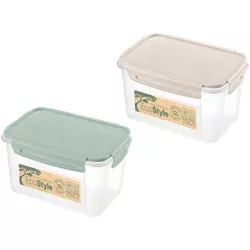 cumpără Container alimentare Бытпласт 45515 Filalex EcoStyle 1.5l, 18.6x12.2x10.5cm în Chișinău 