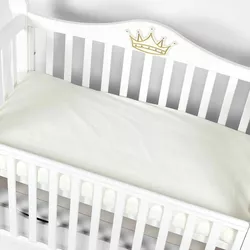 купить Детское постельное белье PernaMea Cearsaf pe elastic 120x60cm Ivory (PM.101357/4) в Кишинёве 