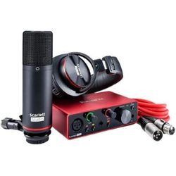 cumpără Accesoriu p/u instrumente muzicale Focusrite Scarlett Solo 3rd Gen Studio Set în Chișinău 