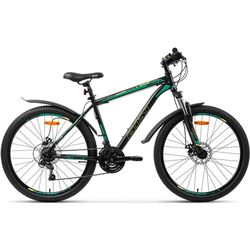 купить Велосипед Aist 26-14 Quest Disc 26/16 negru-verde в Кишинёве 