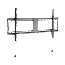 Wall Mount  Gembird "WM-90F-01" Black 43"-90", 70kg, VESA:up 800x400, Wall dist:29mm