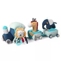 купить Мягкая игрушка BabyOno 1495 Set de jucarii educationale SAFARI TRAIN в Кишинёве 