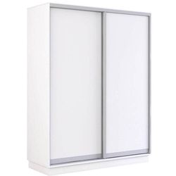 купить Шкаф Mobildor-Lux Fox uși glisante din PAL (150x60x230H cm) Alb в Кишинёве 