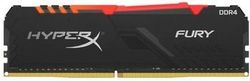.8GB DDR4-3000MHz Kingston HyperX FURY RGB (HX430C15FB3A / 8), CL15-17-17, 1.35V, Intel XMP 2.0, Blk