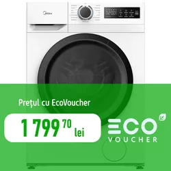 купить Стиральная машина с фронтальной загрузкой Midea MF110W80BA10/W-HR в Кишинёве 