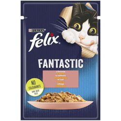 cumpără Hrană pentru animale de companie Purina Felix Fantastic cons.in aspic p/pisici (somon) 85g (26) în Chișinău 