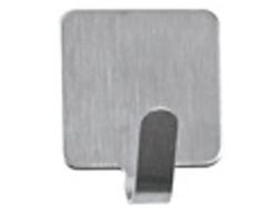 Carlige Autoadezive 6buc patrate 2cm inox
