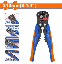купить Плоскогубцы Wadfow WBQ4601 Cleste pentru papuc de cablu 0.2-6mm в Кишинёве 