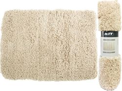 Covoras pentru baie 50X70cm MSV bej, microfibra