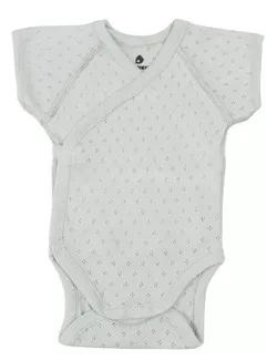 cumpără Haine pentru copii Minikin 25100562 Ажурный листик Боди р-р62, серый светлый, унисекс în Chișinău 