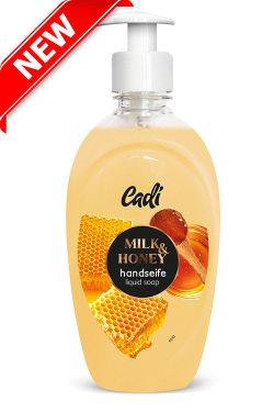 Мыло жидкое Cadi 500ml с ароматом молока с медом