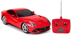 Rastar Ferrari F12 1:18 with steering wheel controller, Red