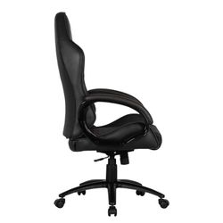 Gaming Chair Cougar FUSION Black, User max load up to 120kg / height 145-180cm