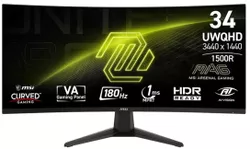 cumpără Monitor MSI MAG 346CQDF E20 Curved Gaming Black în Chișinău 