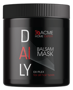 Balsam-mască pentru toate tipurile de păr, ACME Home Expert, 450 ml., Daily SLS Free, hidratare