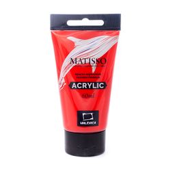 Vopsea acrilică Malevich Matisso, roșu, 60 ml