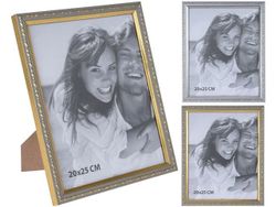 Фоторамка пластиковая 20X25сm "Узор", 2 цвета