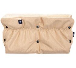 Муфта для коляски из натуральной шерсти Womar Zaffiro IMove Beige