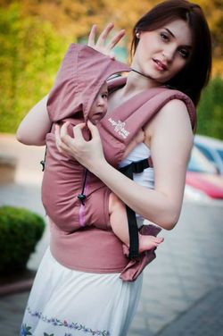 Эрго рюкзак NapBag by Bagy Чайная роза