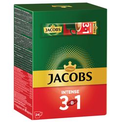Cafea instant Jacobs Intense 3in1, 24 plicuri