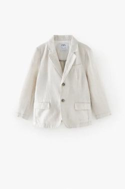 Пиджак ZARA Бежевый 5644/670/711