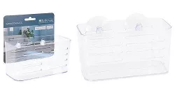 cumpără Raft de baie Holland 53950 Bathroom Solutions 15x9x8cm, cu ventuze, plastic în Chișinău 