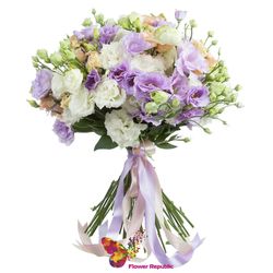 Buchet " eustoma delicata"