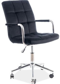 купить Офисное кресло Signal Q-022 Leather (Black) в Кишинёве 