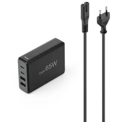 cumpără Încărcător cu fir Hama 201979 4-Port USB Charging GaN 2xUSB-C 2xUSB-A PD 65W în Chișinău 