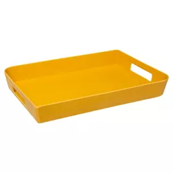 купить Поднос/столик кухонный 5five 50082 Modern color 45x30x5cm желтый меламин в Кишинёве