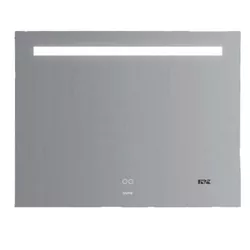 купить Зеркало для ванной Gappo LED G 604- 9 cu ceas 90x70 cm в Кишинёве 